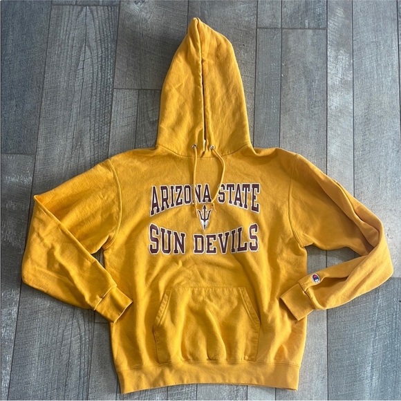 Champion Arizona State Sun Devils Size Medium Hooded Sweatshirt. - Picture 6 of 6